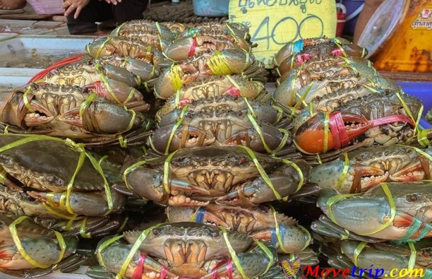 เที่ยวตลาดสะพานปลาอ่างศิลา แหล่งรวมอาหารทะเลทั้งสดและแห้ง ของฝากจากทะเล