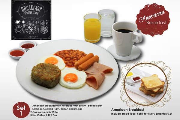 red-planet-hotel-surawong-bangkok-american-breakfast